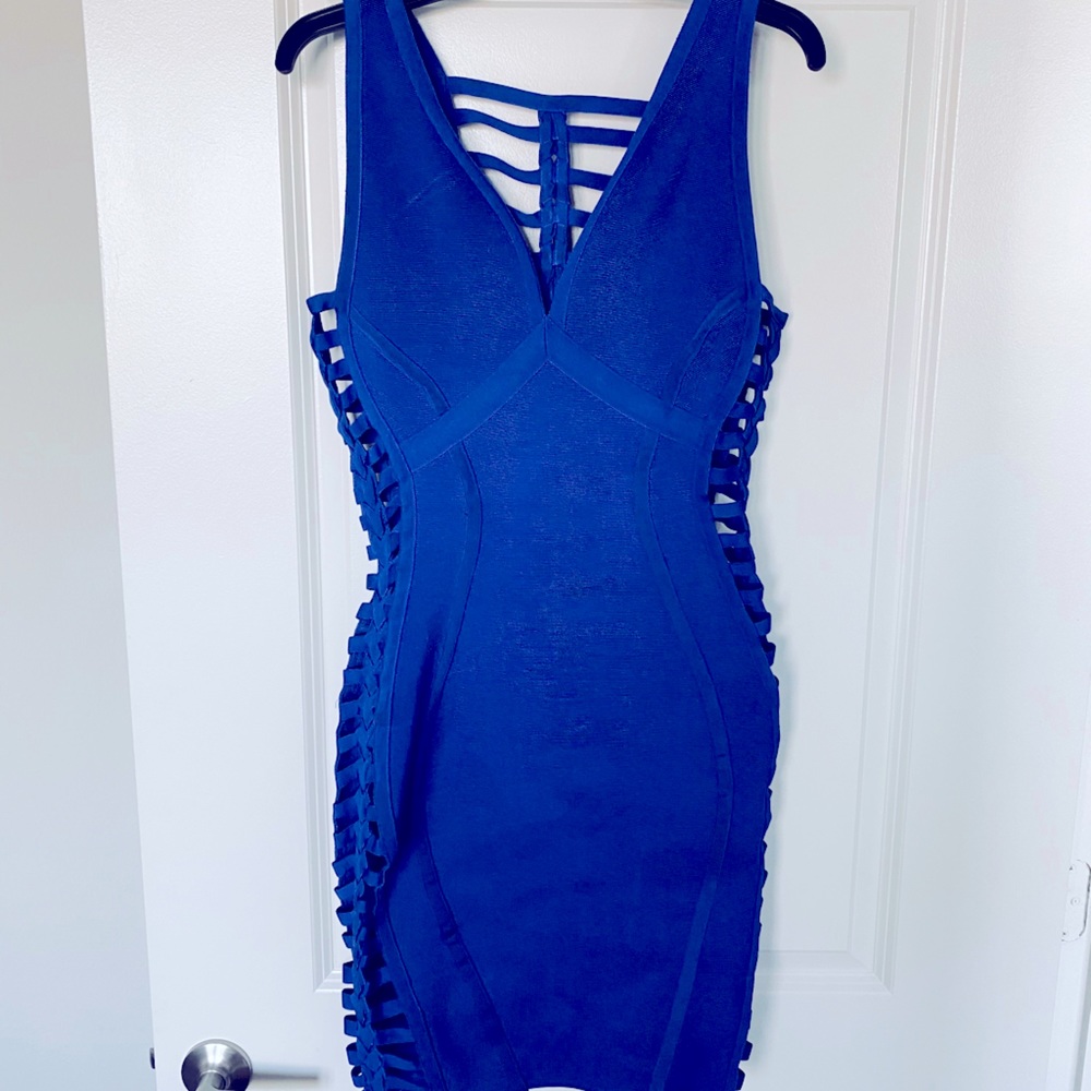 Fashion Nova- Women’s MIDI bandage Dress- Size L